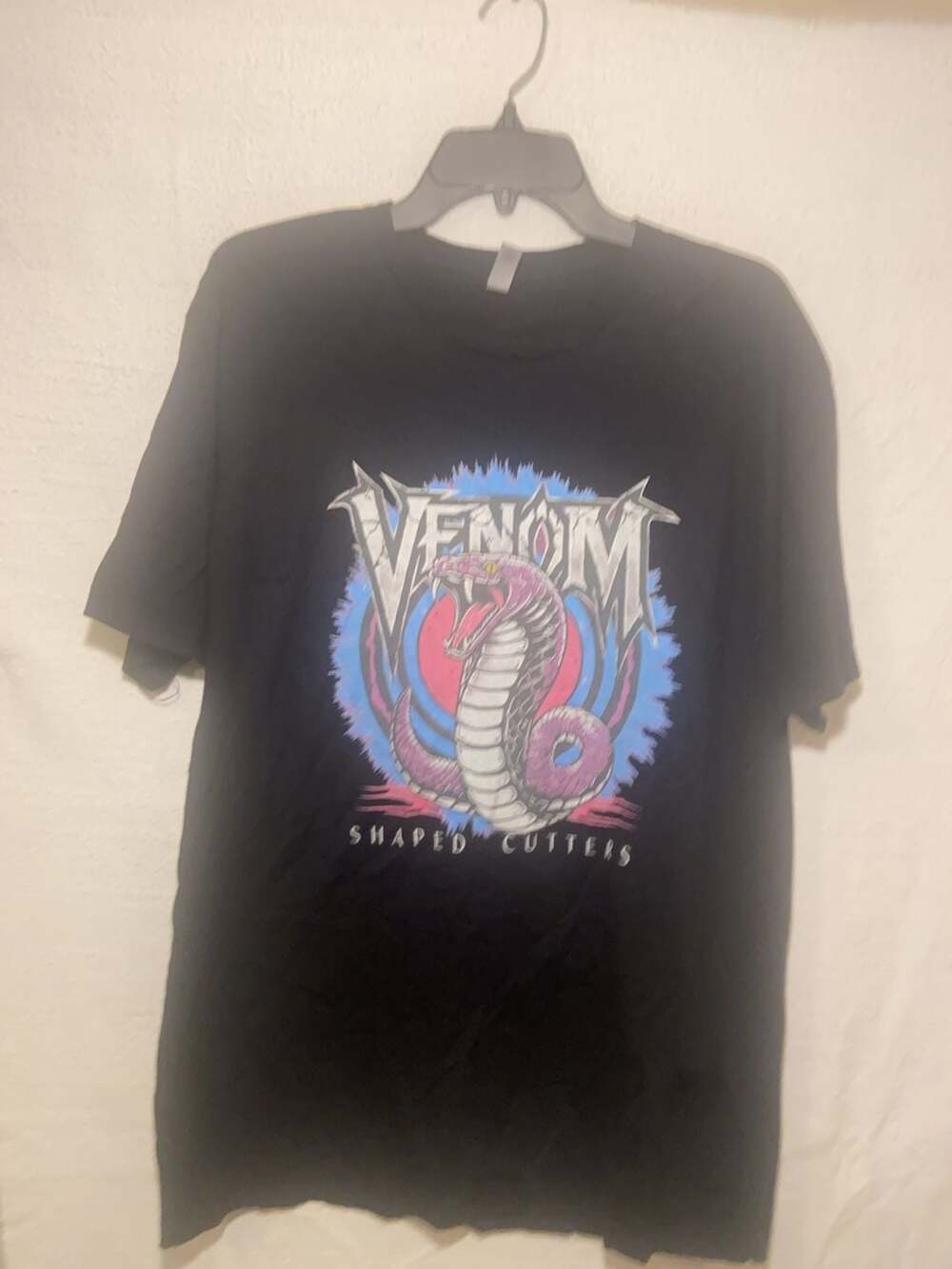 Venom Shaped Cutters 2025 World Tour Graphic T-Shirt Black